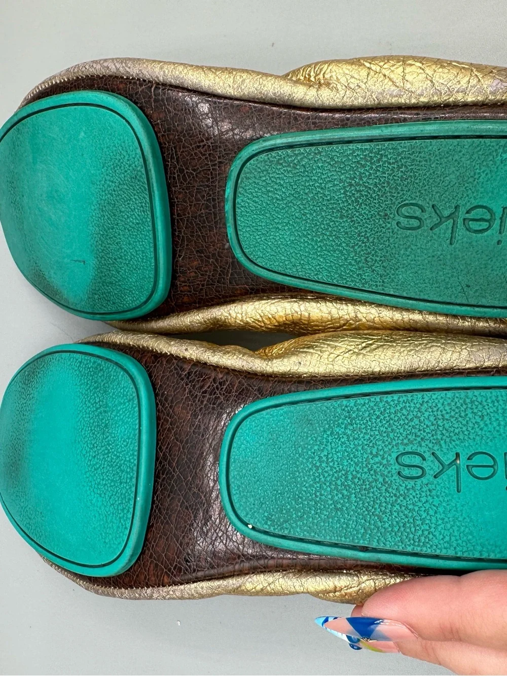 Tieks golden glitz